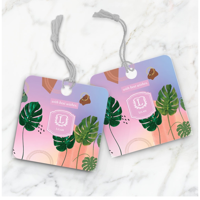 Palmscape Gift Tag