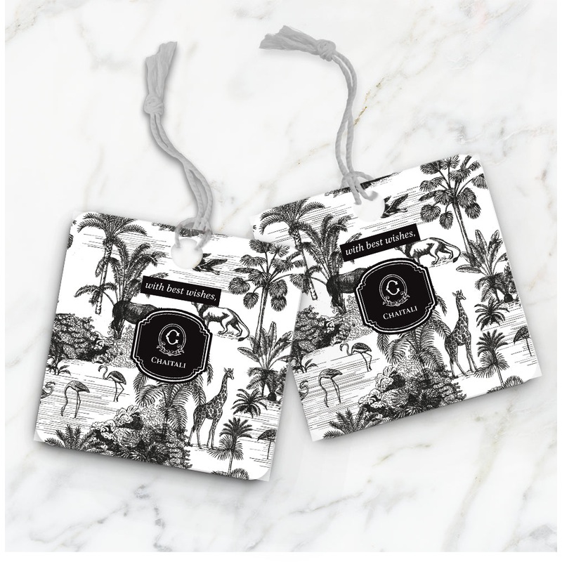 Savanna Noir Gift Tag