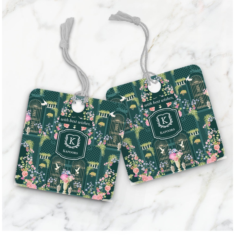 Secret Garden Gift Tag
