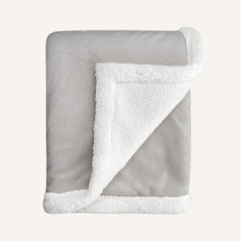 Abracadabra Chamois Blanket –  Grey