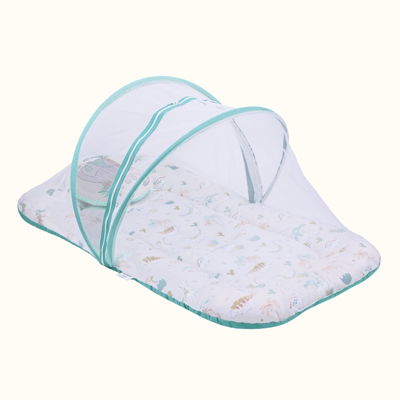Abracadabra Gadda Set With Mosquito Net – D for Dino