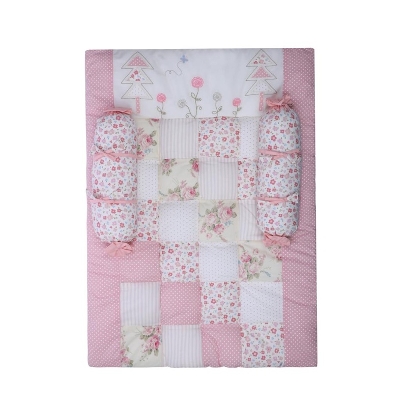 Abracadabra Gadda Set With Two Bolsters – Vintage Floral