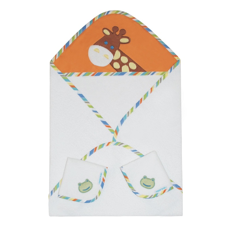 Abracadabra Hooded Towel with 2 Face Washers – Head & Tail