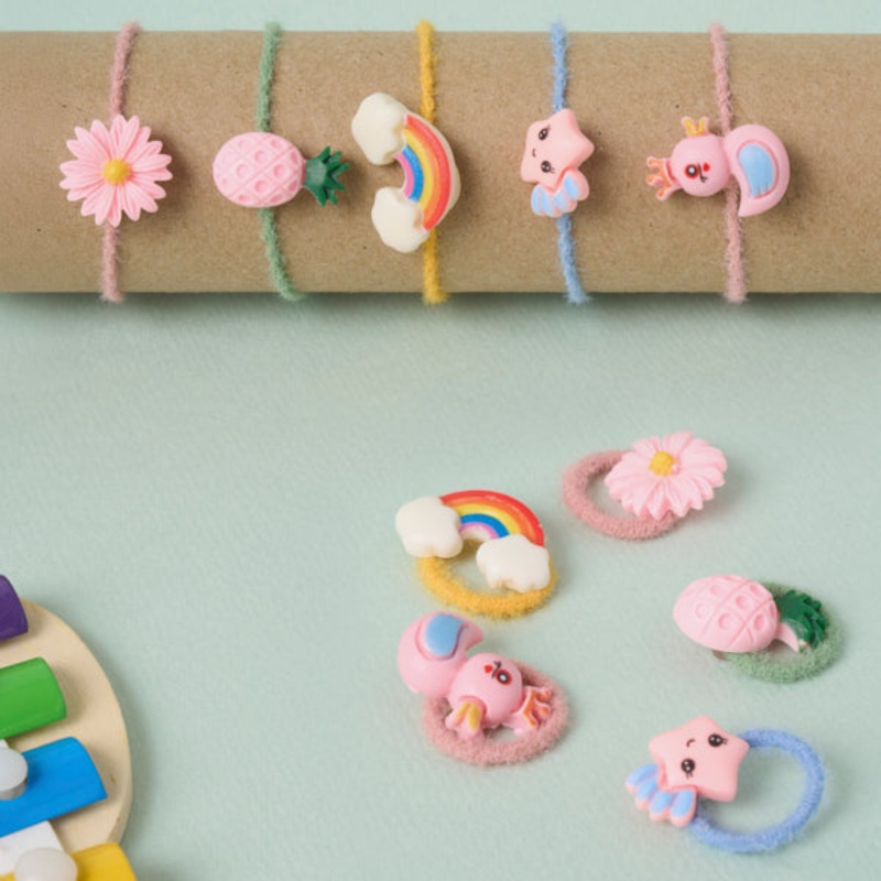 Blush Loops Rubberband – Pack of 10