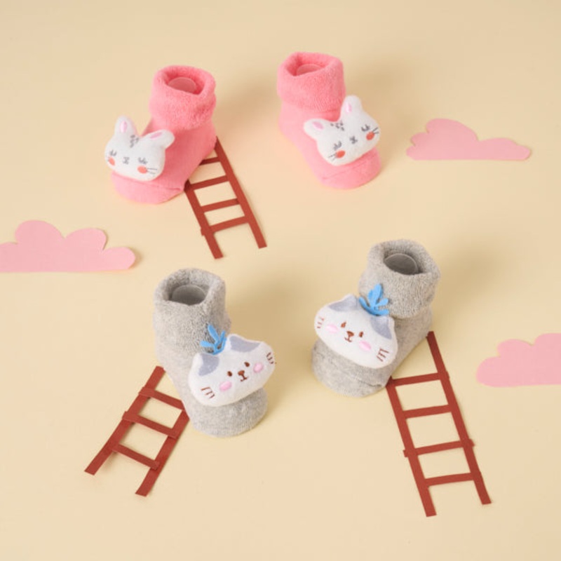 Flop Hop 3D Socks – Pack of 2