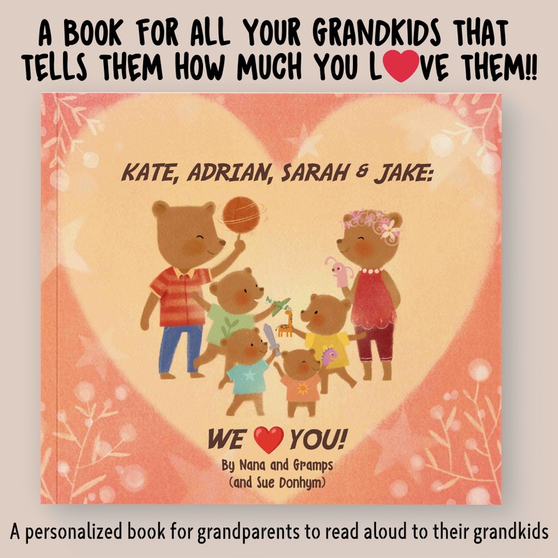 Personalised Storybook – Grandkids, We Love You!