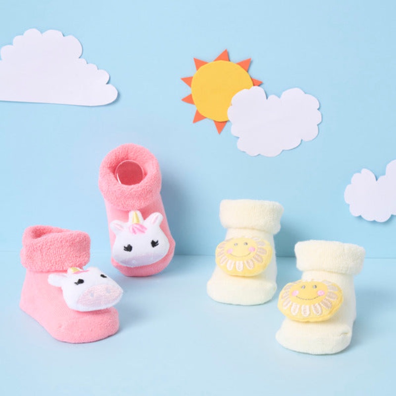 Unicorn Shine 3d Socks – Pack of 2