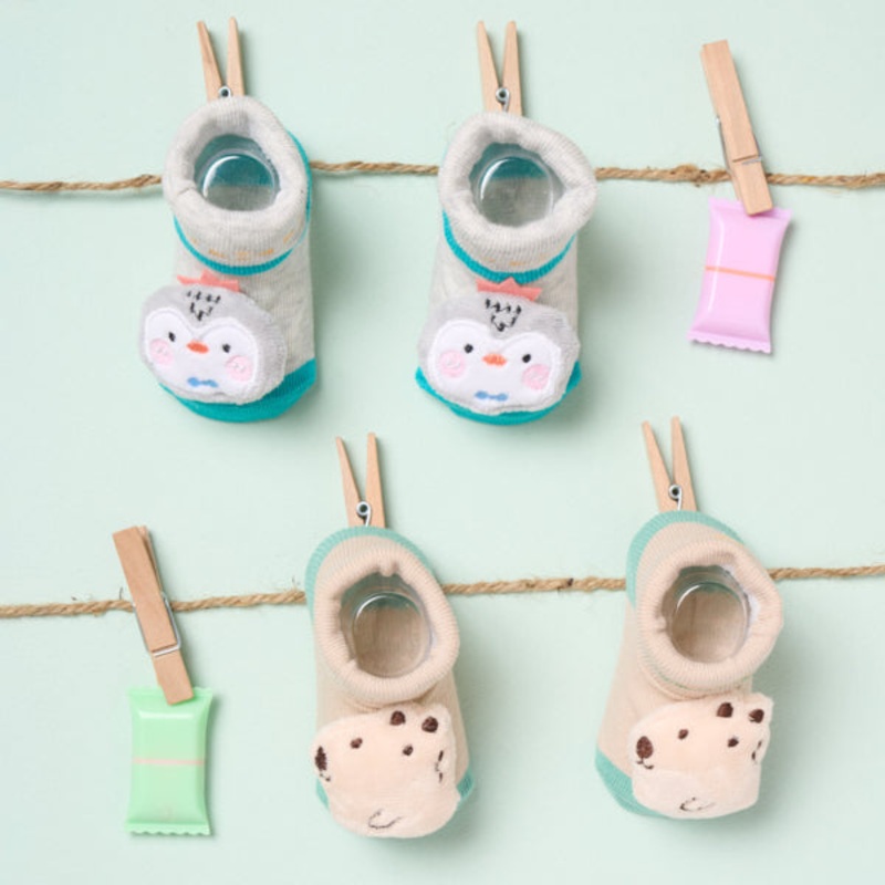 Wiggly Friends 3d Socks – Pack of 2