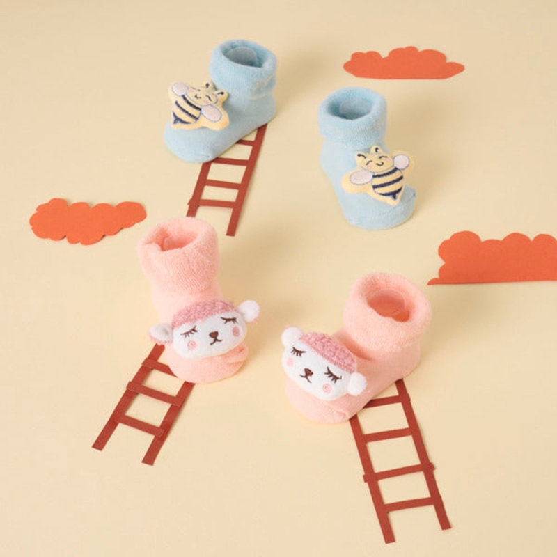 Baa Baa Bee 3d Socks – Pack of 2