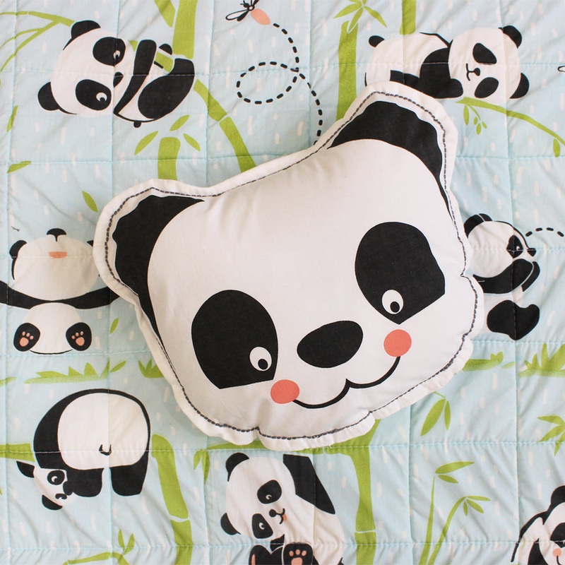 Shaped Cushion – Panda Village