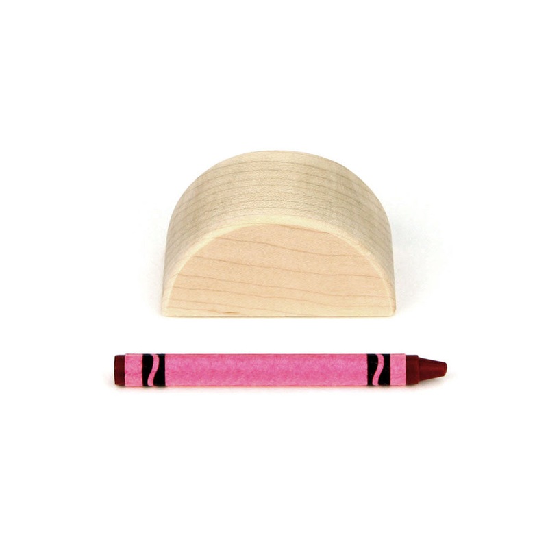 2×1 Half Circle Unit Building Block