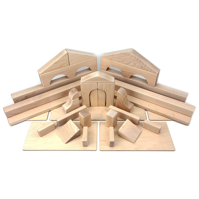 35 pc. Advanced Expansion Maple Building Blocks