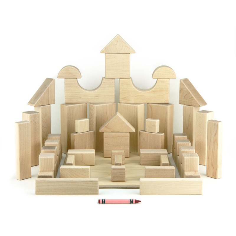 46 pc. Beginner Set Maple Building Blocks