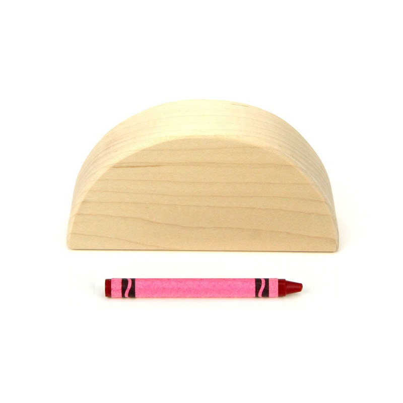 4×2 Half Circle Unit Building Block