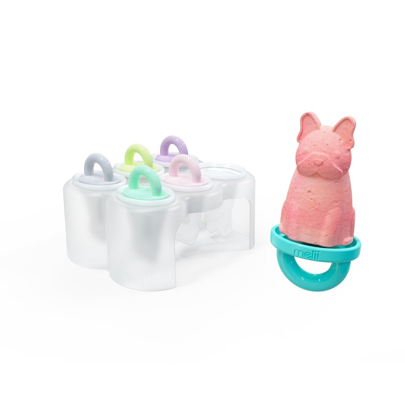 6 Piece Animal Ice Pops with Tray Multicolor – 3 to 6 Years