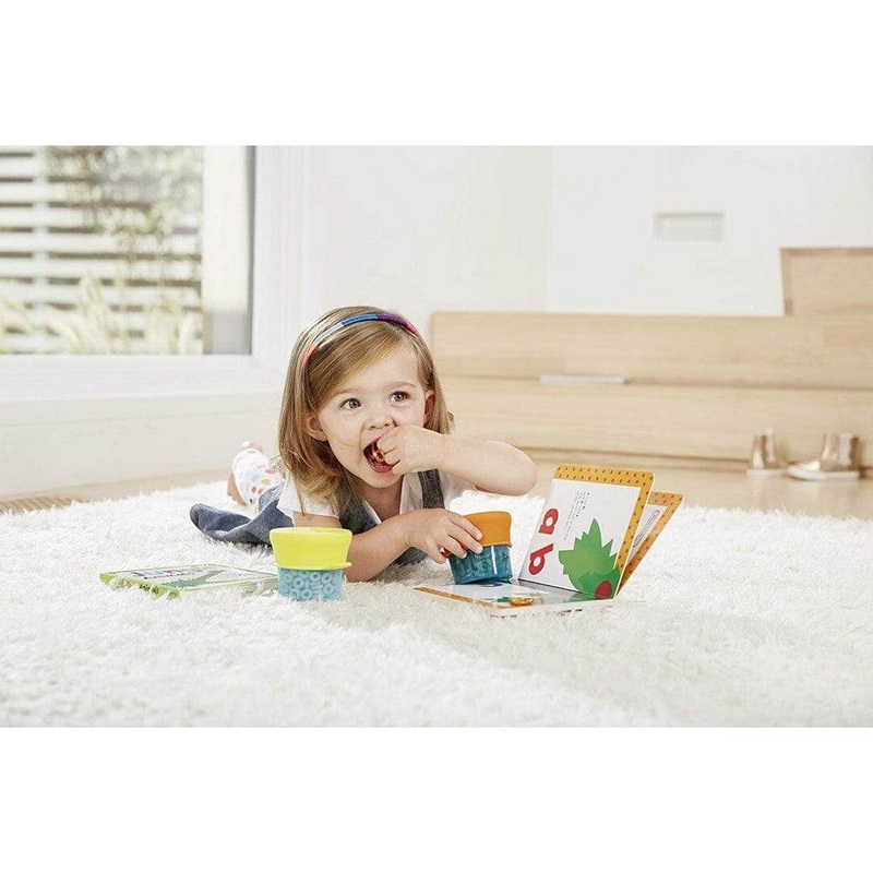 Boon Yellow & Orange Snug Snack Cup || 3months to 12months