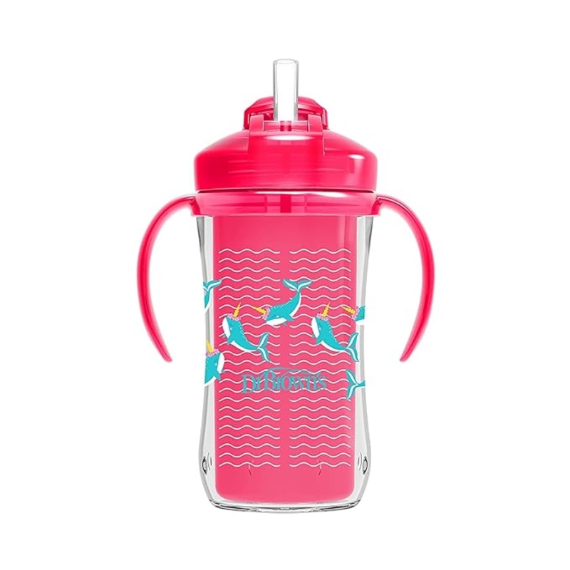 Dr.Brown’s 10 oz/300 Ml Insulated Straw Cup (12 to 36 Months) – Open Box