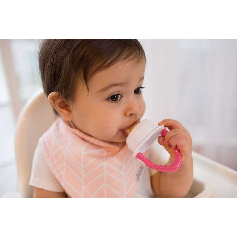 Dr. Brown’s Fresh Firsts Silicone Feeder (4 to 12 Months) Pink – Open Box
