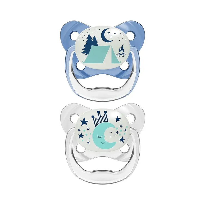 Dr. Brown’s Prevent Glow In The Dark Butterfly Shield Soother – Stage 2 (6 to 18 Months) Pink Open Box