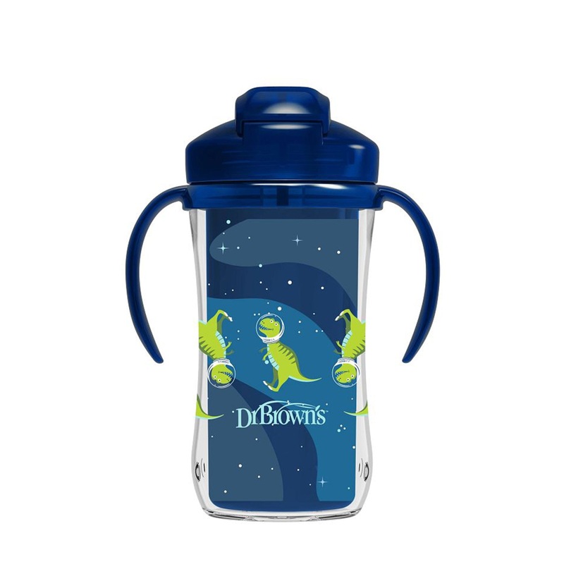 Dr.Brown’s Sipper 10 oz/300 Ml Insulated Straw Cup 1-Pack (12 to 36 Months)