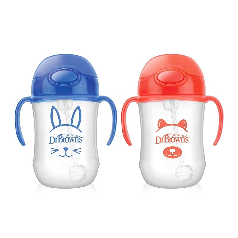 Dr. Brown’s Sipper Baby’S First Straw Cup Assorted (6 to 24 Months) Assorted Colors