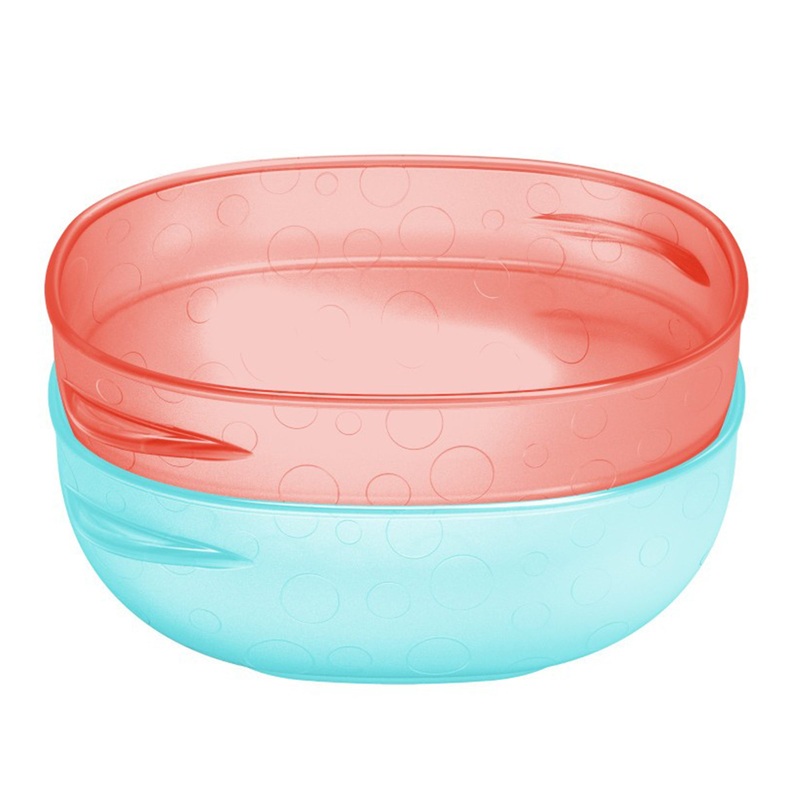 Dr. Brown’s Weaning Toddler Tumblers Scoop-A-bowl (Pack of 2) (4 to 48 Months) Multicolor