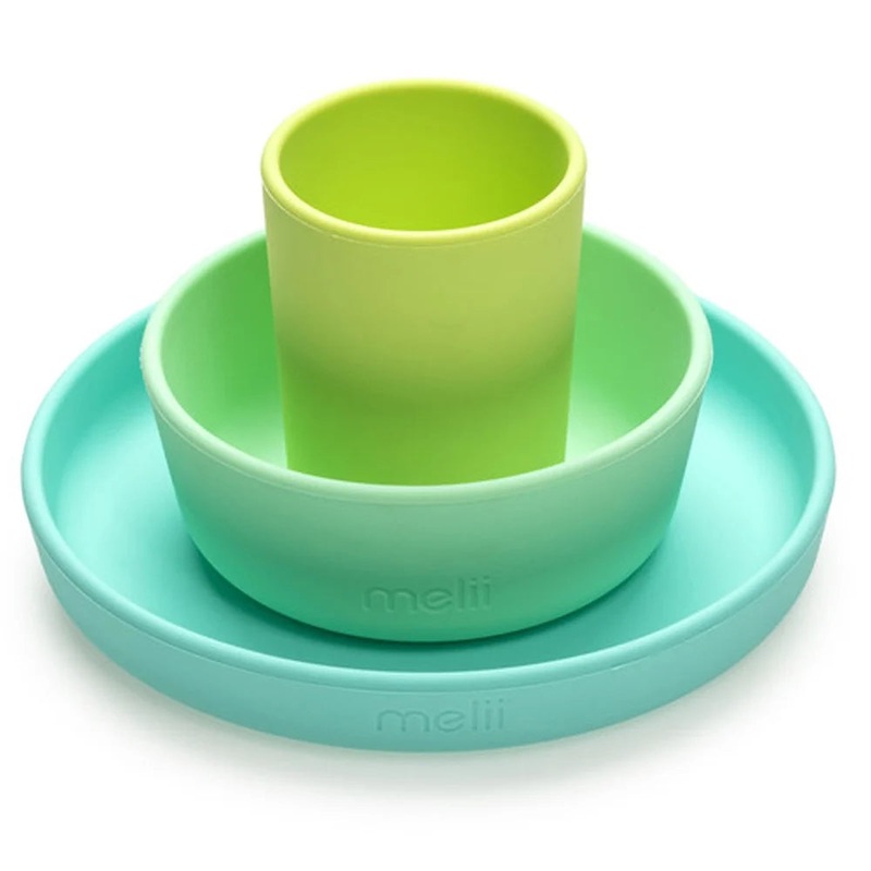 Melii 3 Piece Silicone Feeding Set – 6 to 36 Months