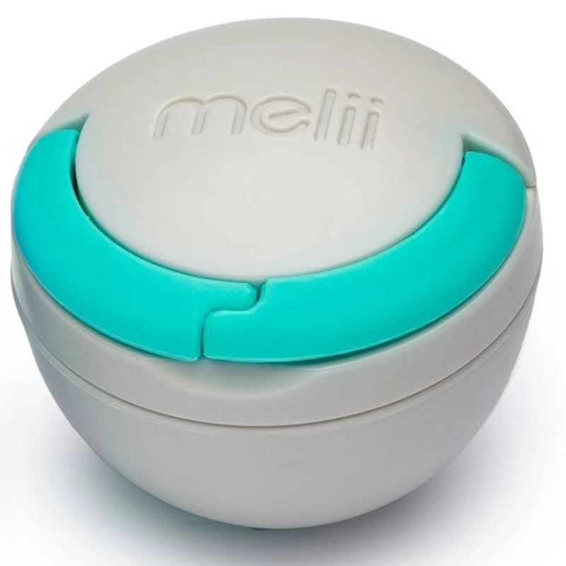 Melii Pacifier Pod – 1 pack Grey & Blue – Birth to 12 Months