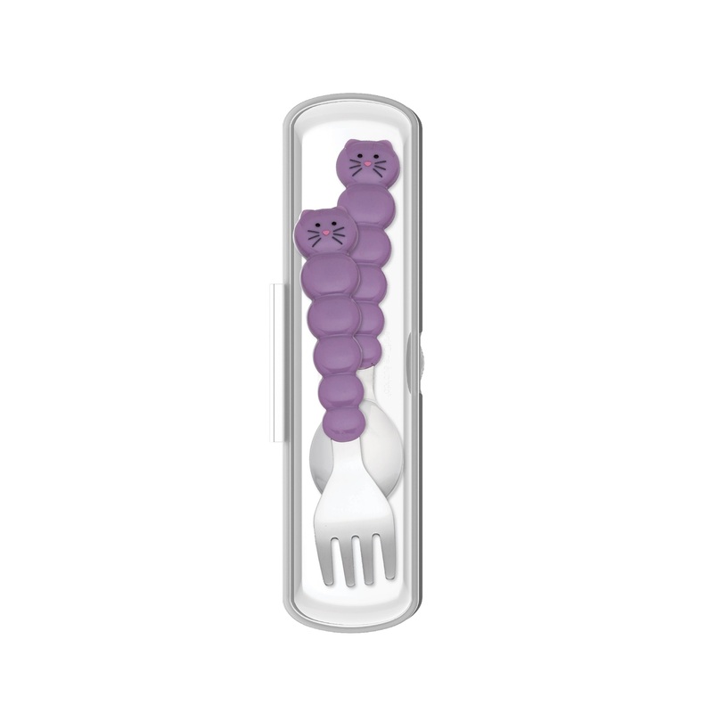 Melii Spoon & Fork with Case – 12 to 48 Months