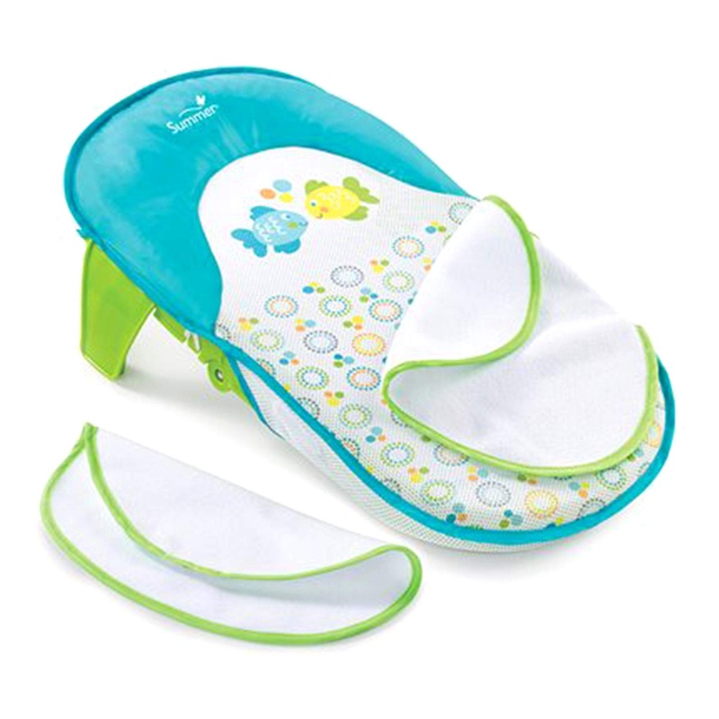 Summer Infant Folding Bath Sling With Warming Wings Birth To 3 Months Distress Box