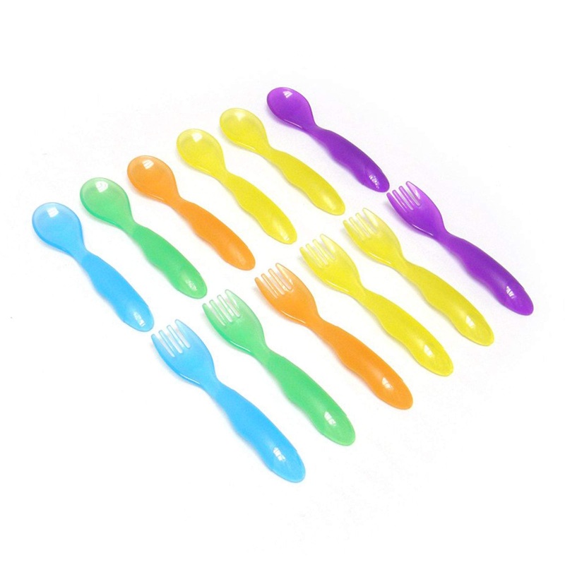 The First Years Multicolor 12Pcs Sava Cutlery || 9months to 24months