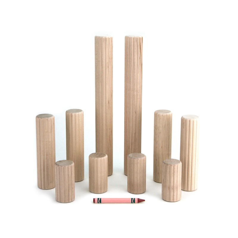 10 pc Fluted Cylinders & Columns Booster