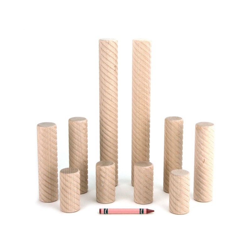 10 pc Spiral Cylinders & Columns Booster
