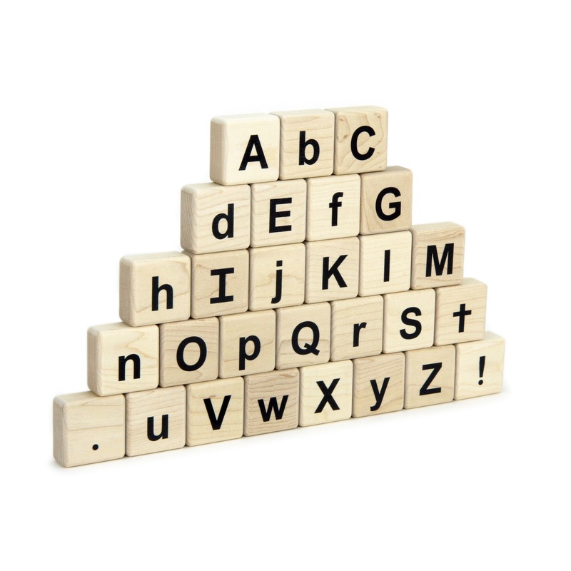 28 pc. Printed Double-sided Letter Alphabet Spelling Tiles