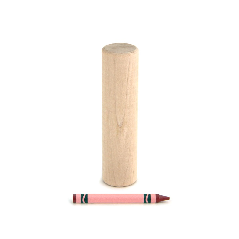 4×1 Smooth Cylinder Unit Building Block