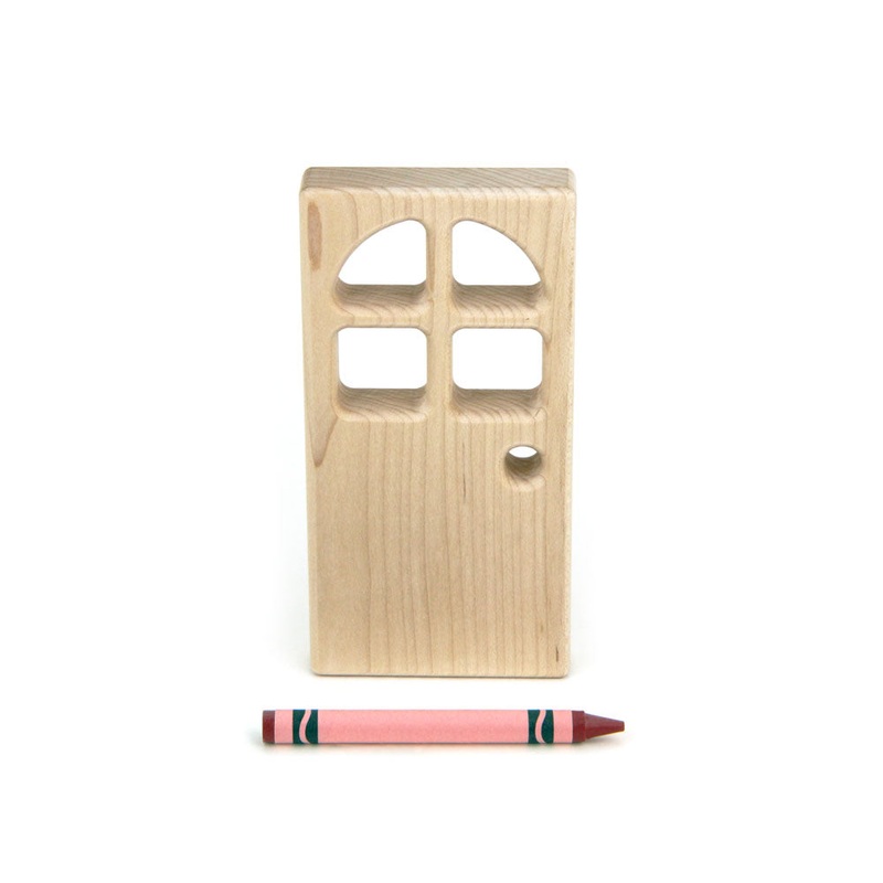4×2 Arch-Paned-Window Door Unit Building Block