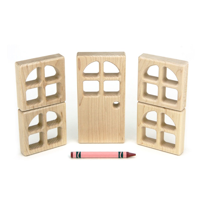 5 pc Arch-Paned Window & Door Blocks Booster