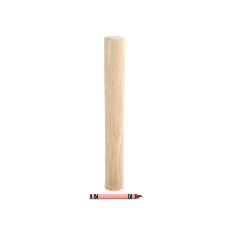 8×1 Smooth Cylinder Unit Building Block