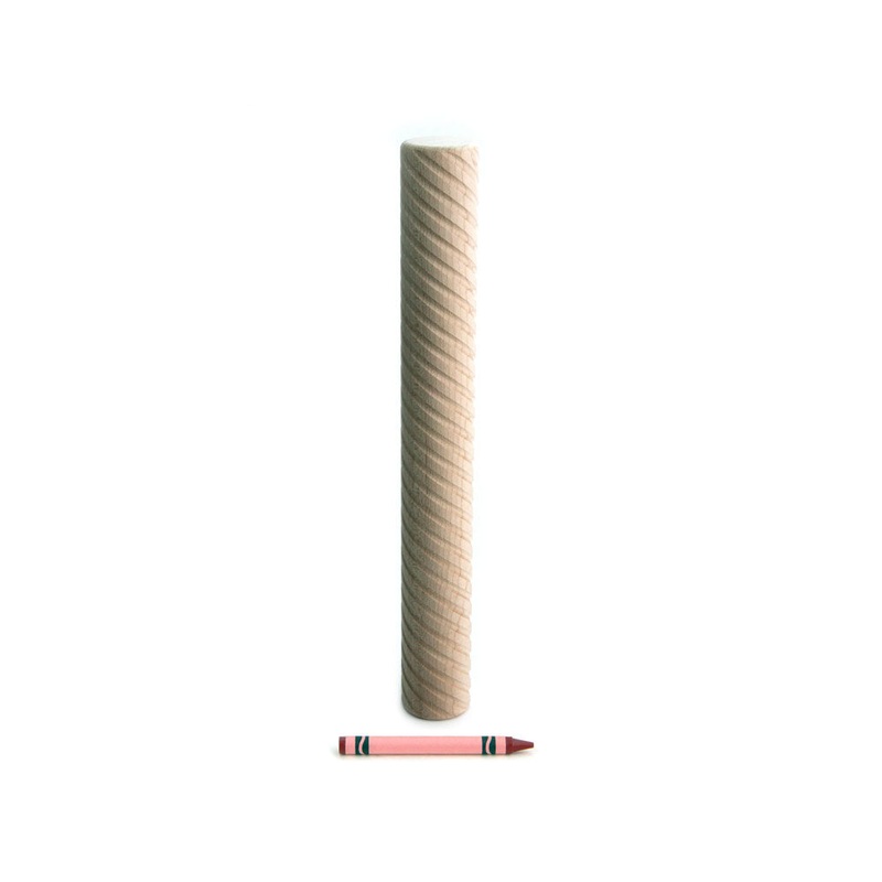 8×1 Spiral Cylinder Unit Building Block
