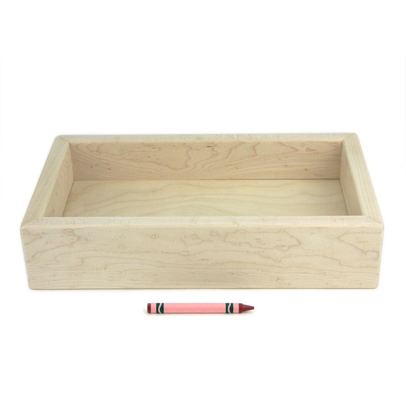 Tracing Tiles Maple Storage Tray