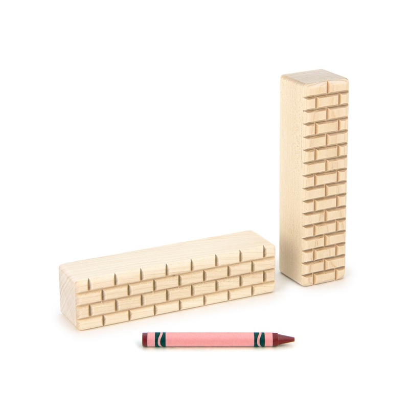 2 pc. 4×1 Double-Sided Bricks Building Blocks
