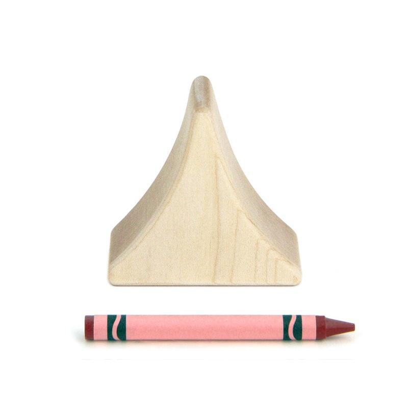 2×2 Curved Roof Peak Building Block