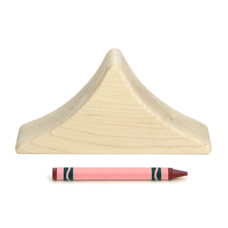 4×2 Curved Roof Peak Building Block