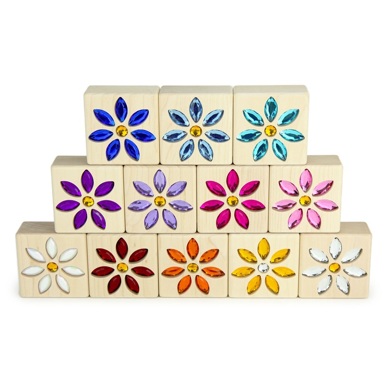 LIMITED! Choose-your-own Summer Flower Gem Blocks
