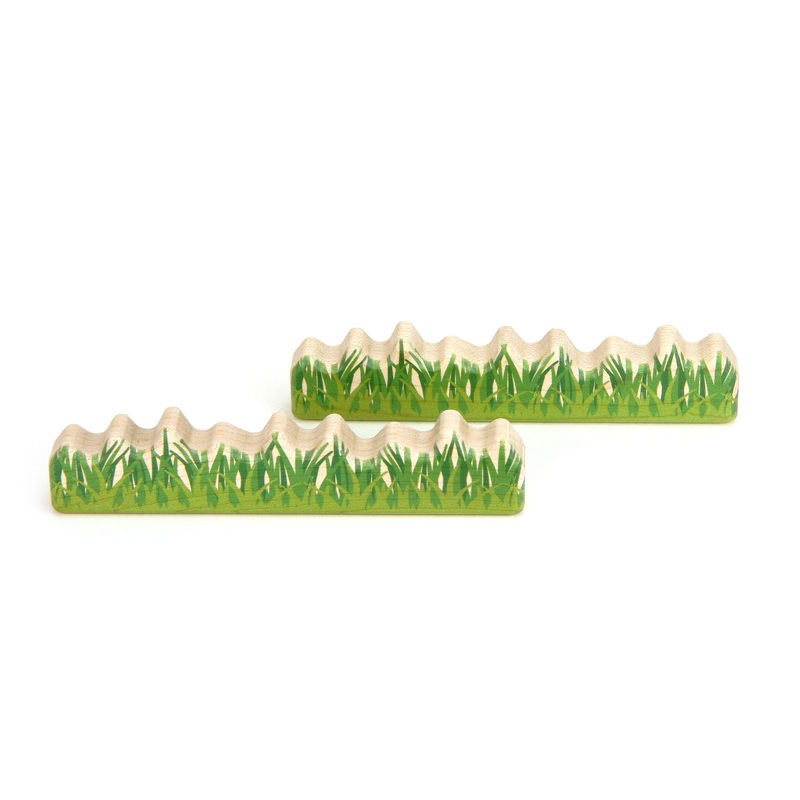 LIMITED! Grass 2 pc. Shape Block Set