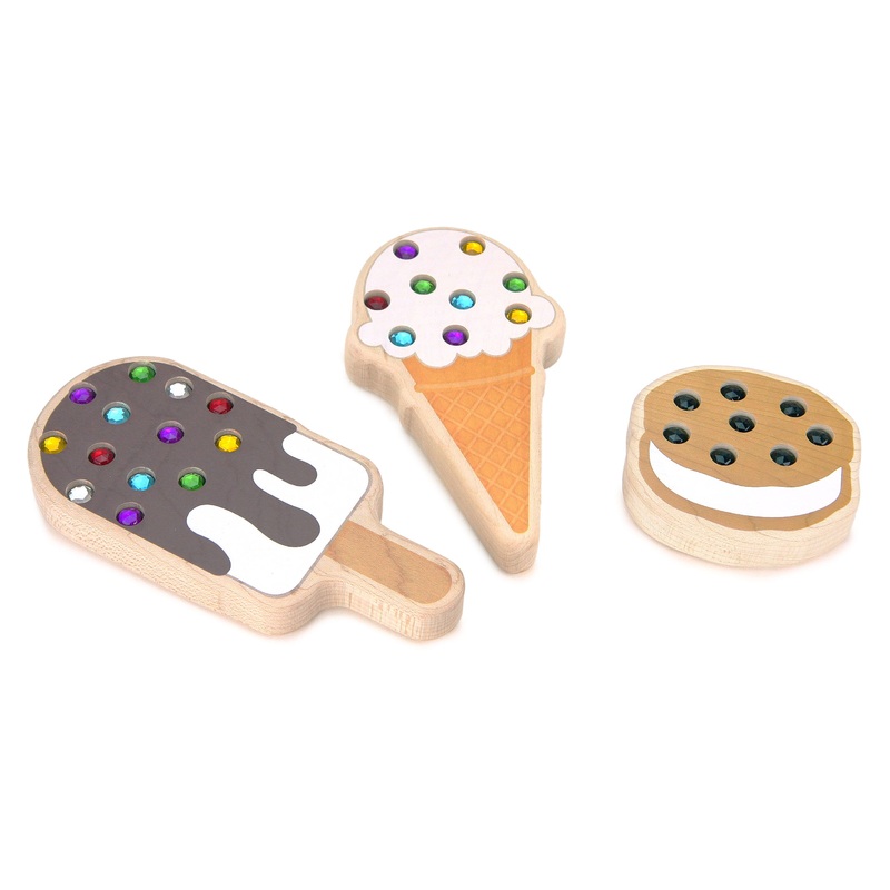 LIMITED! Summer Treats Gem Shape Blocks