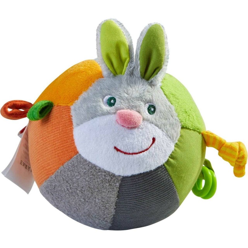 Soft Bunny Ball with Rattling Effects