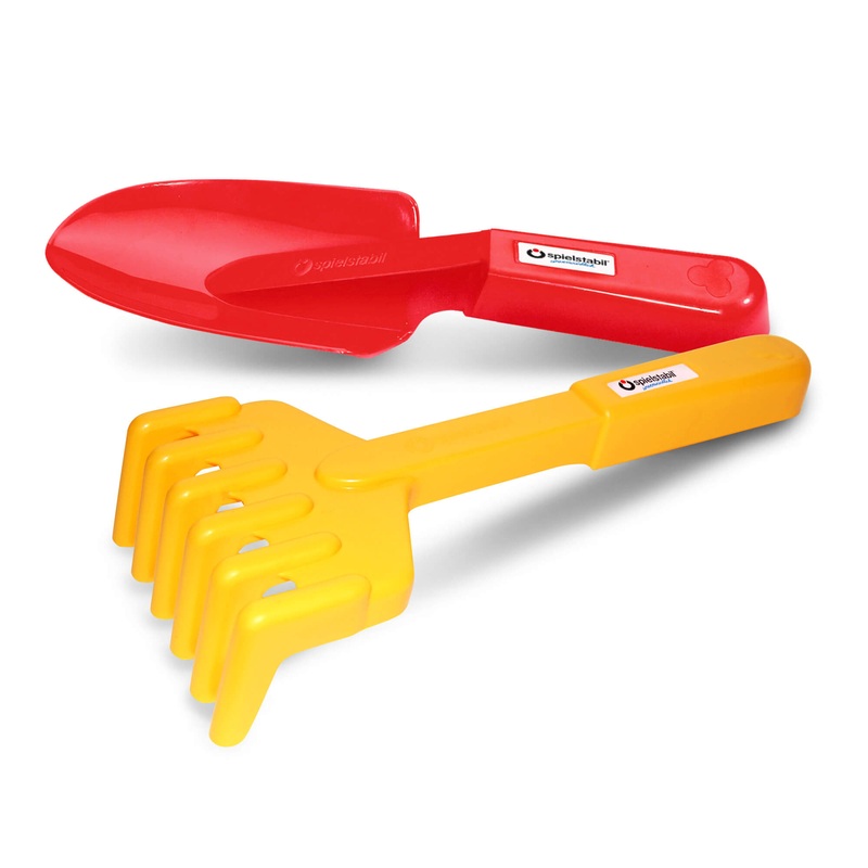 Spielstabil 2 Piece Garden Set – Includes Hand Rake & Shovel