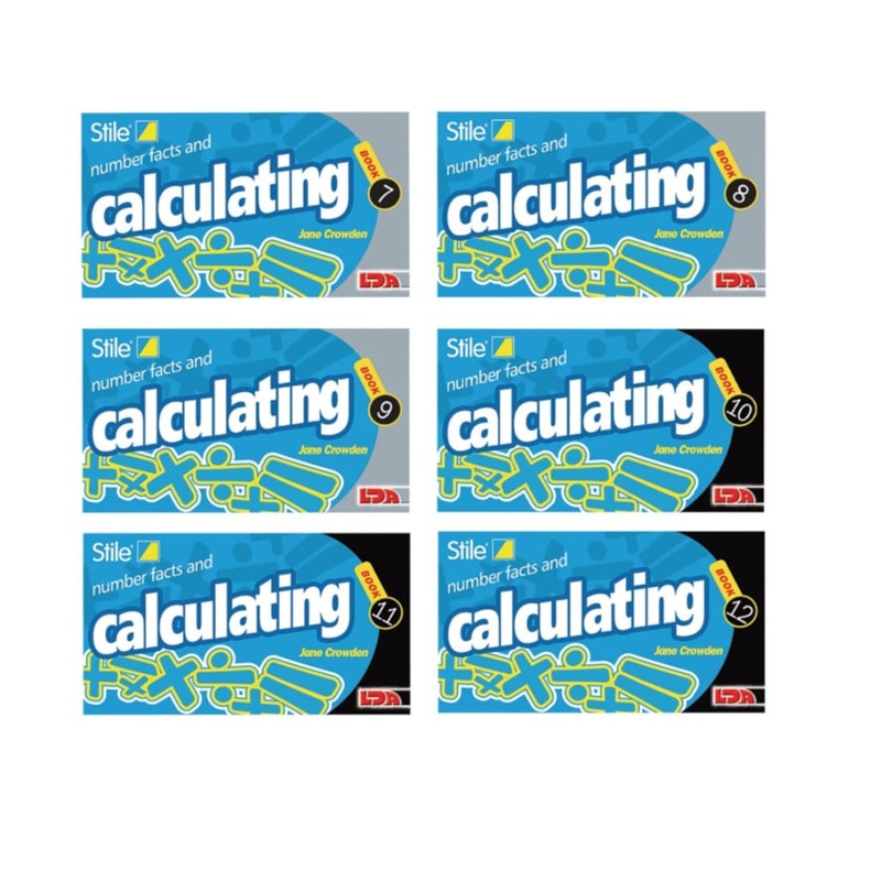Stile Number Facts and Calculating Books 7-12