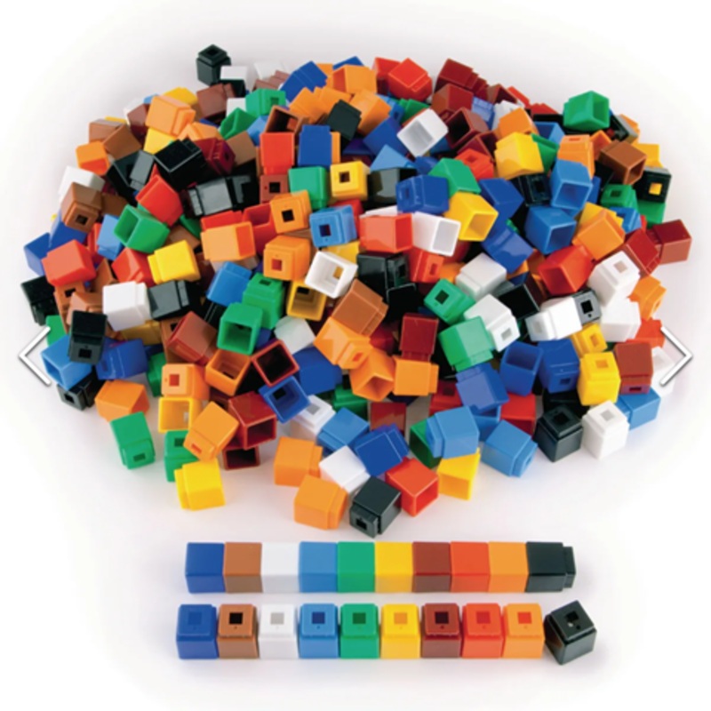 Unifix Cubes – Pack of 100 Pack of one hundred